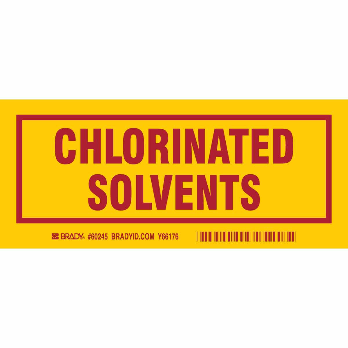 CHLORINATED SOLVENTS Labels