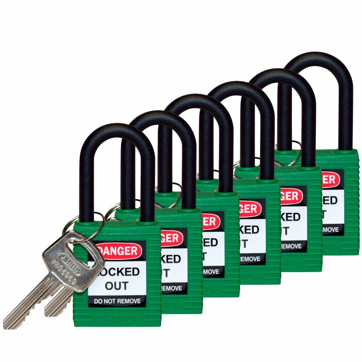 Nylon Lockout Padlocks