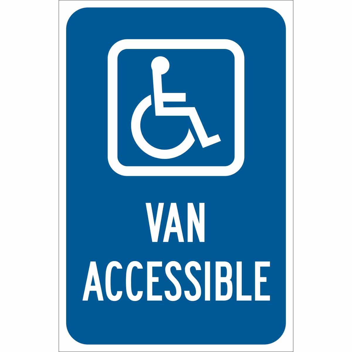 Van Accessible Sign