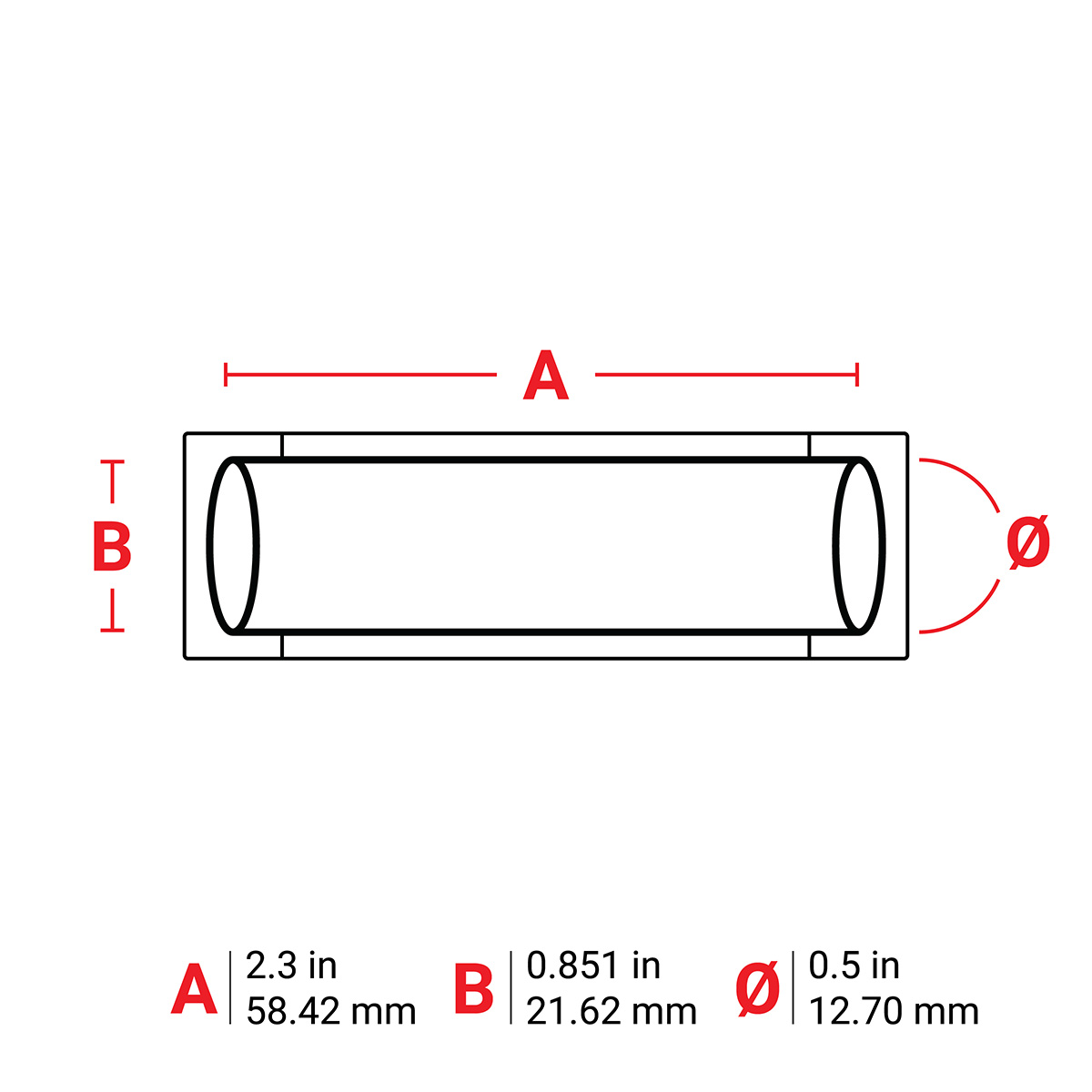3" Core PermaSleeve Heatex Polyolefin 6 to 1 Gauge Wire Marking Sleeves