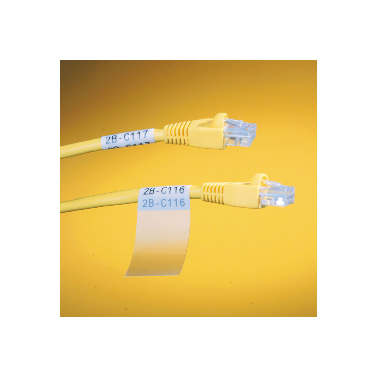 Self-Laminating Vinyl Wrap Around Labels for B33 Printers - 2.25" x 2.0"