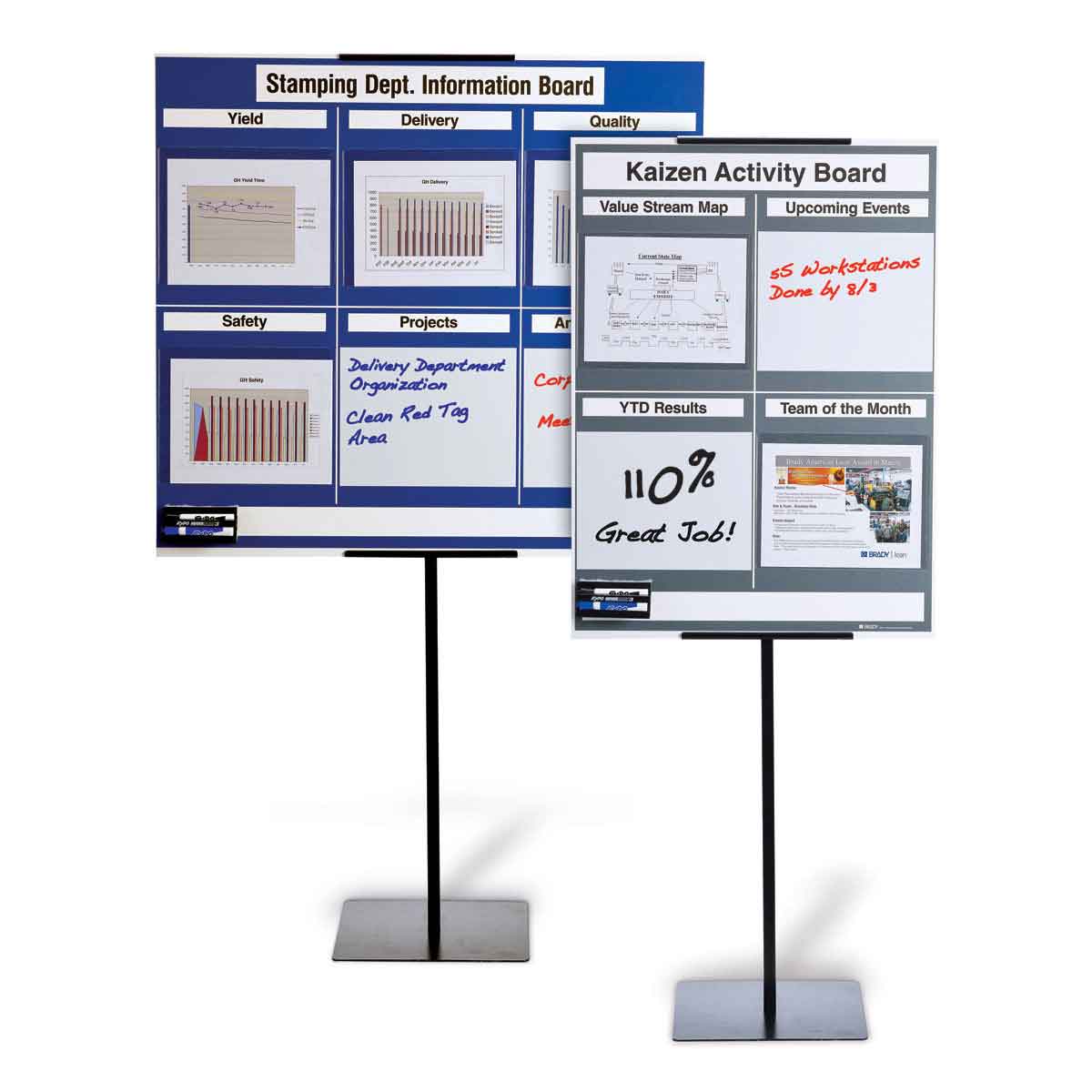 Self-Adhesive Dry Erase Panels 3 Self-Adhesive Dry Erase Panels