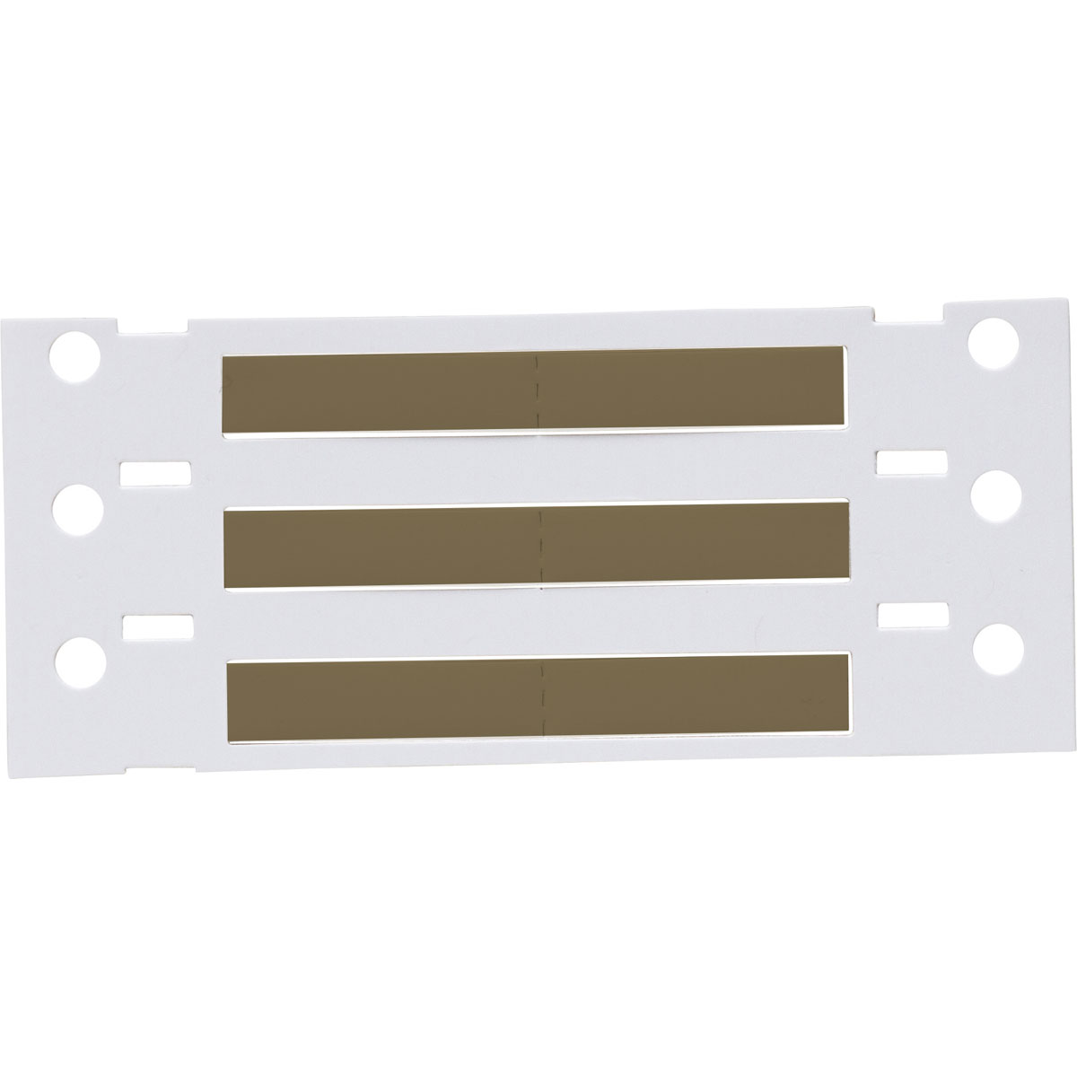 PermaSleeve Heat Shrink Wire and Cable Labels, 1/8" Dia, for 3" Core Printers - 1", Brown, Double-Sided 4 PermaSleeve Heat Shrink Wire and Cable Labels, 1/8" Dia, for 3" Core Printers - 1", Brown, Double-Sided