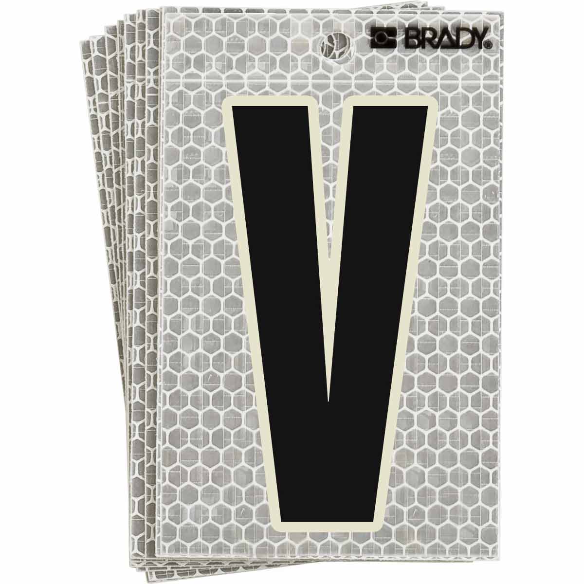 5" Glow in the Dark Ultra Reflective Numbers and Letters