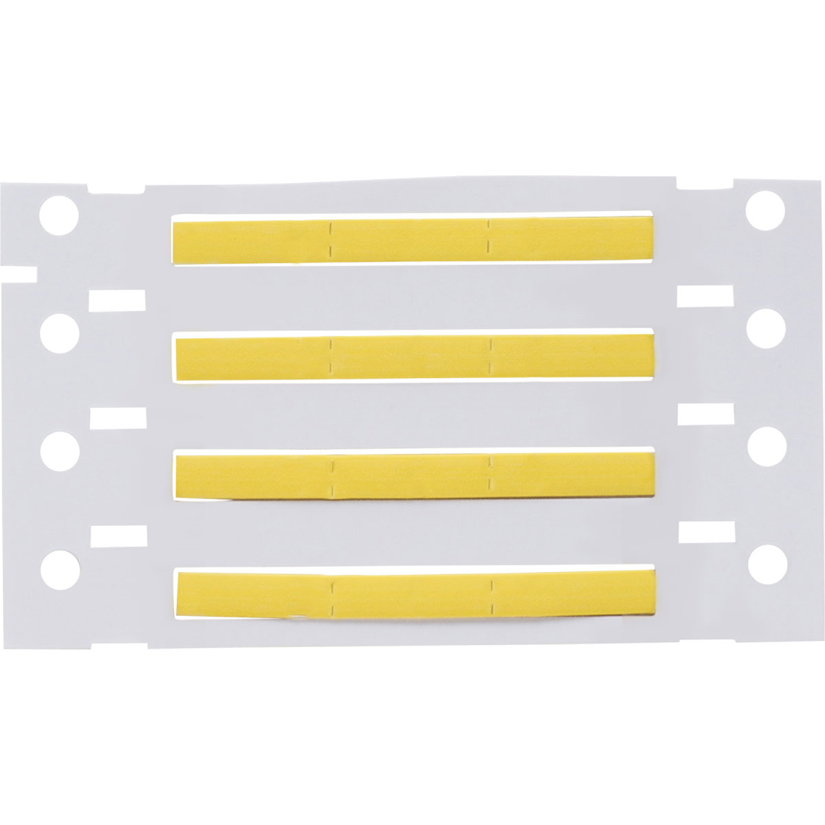 PermaSleeve Low Smoke Zero Halogen Heat Shrink Labels, 3/32" Dia, for 3" Core Printers - 0.67", Yellow 4 PermaSleeve Low Smoke Zero Halogen Heat Shrink Labels, 3/32" Dia, for 3" Core Printers - 0.67", Yellow