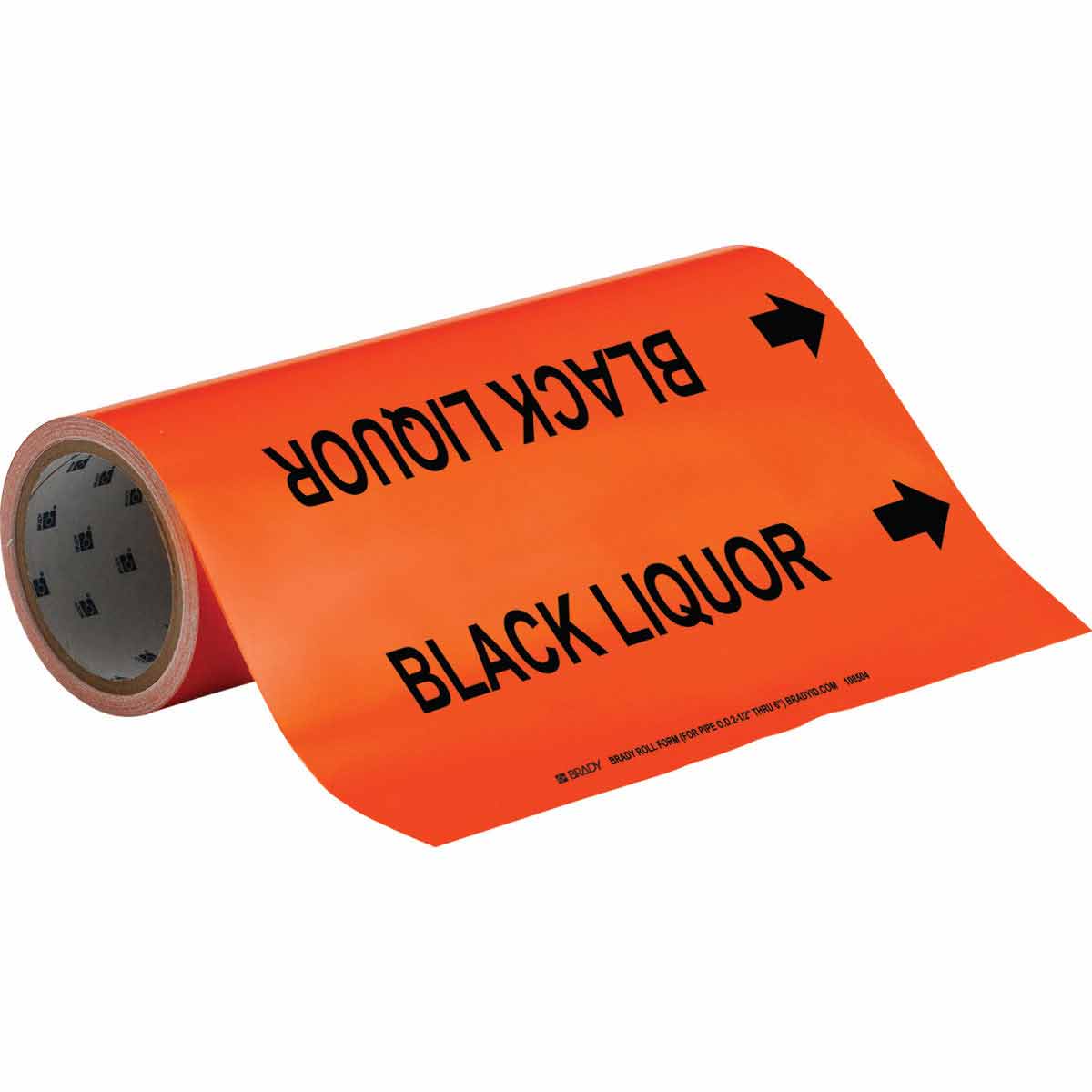 BLACK LIQUOR Roll Form Pipe Marker