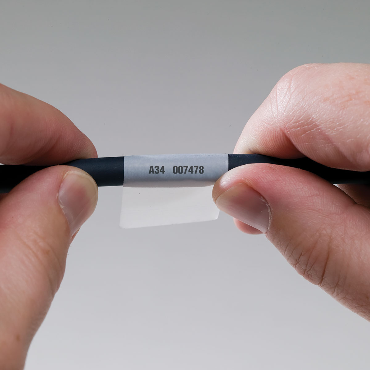 Self-Laminating Vinyl Wrap Around Labels for B33 Printers - 2.25" x 2.5"