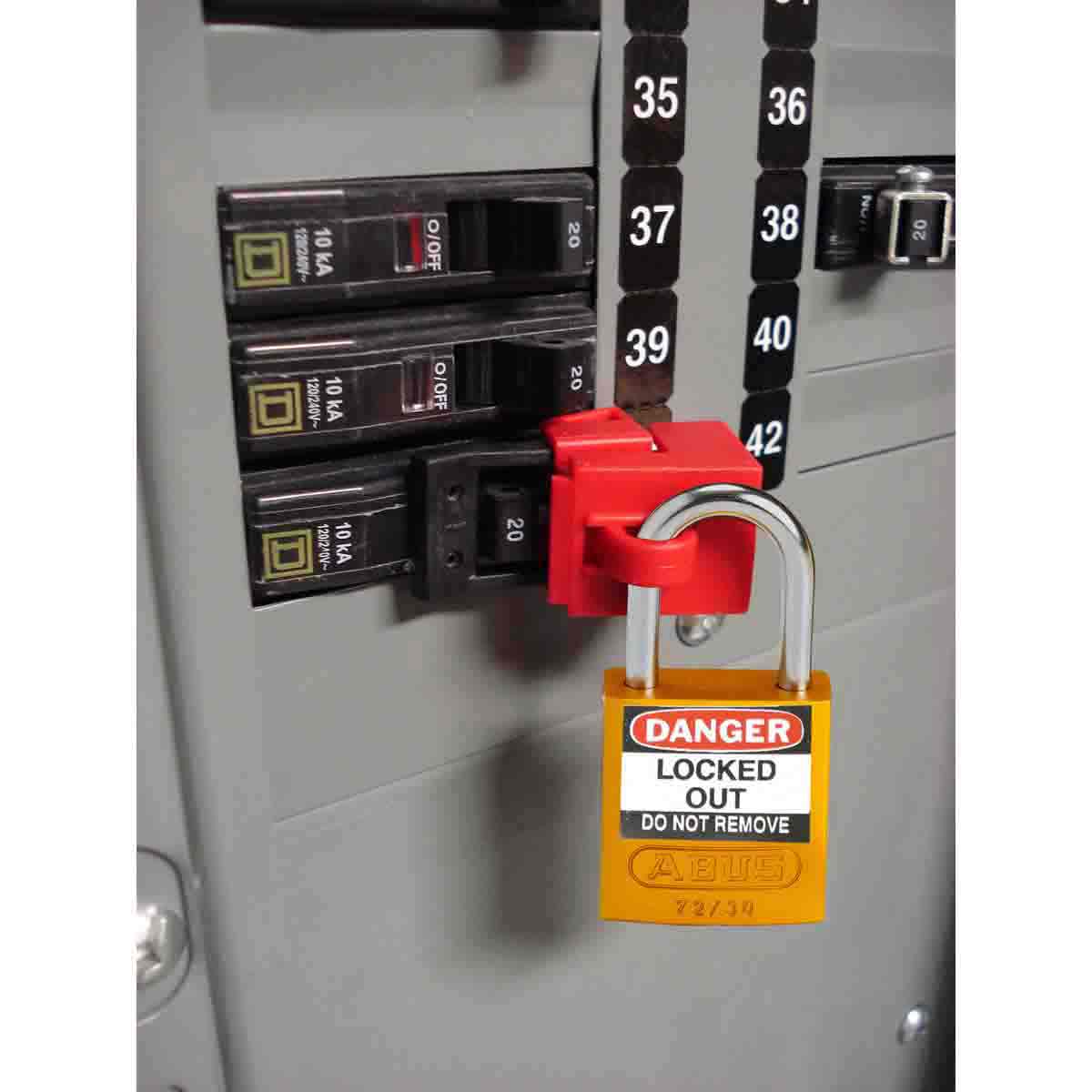 Aluminum Padlock Labels