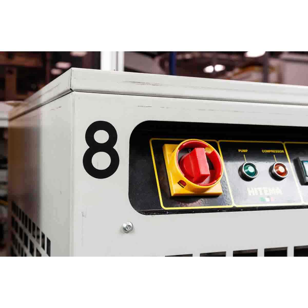 1" Black Helvetica Font Quik-Align Self-Spacing Numbers