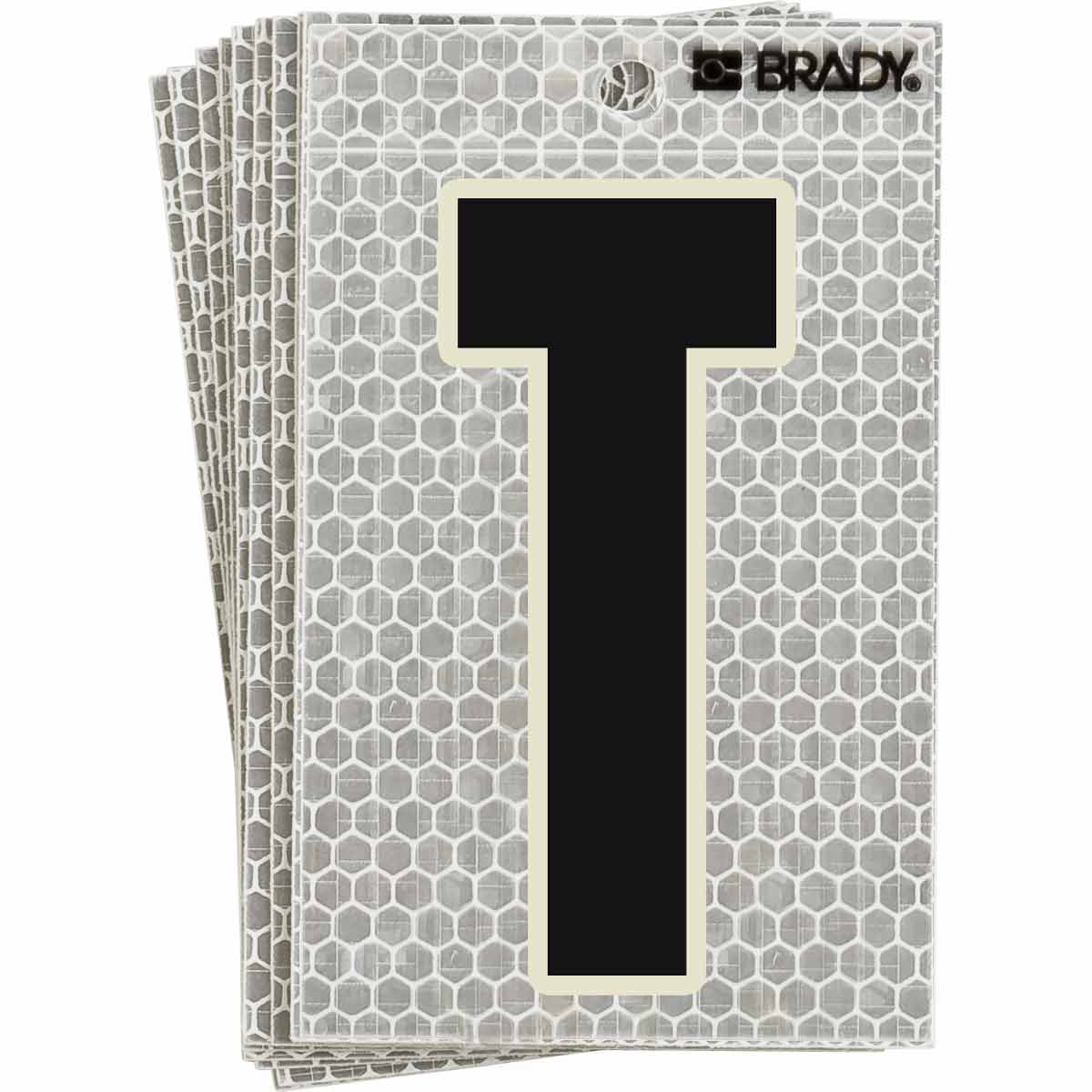 5" Glow in the Dark Ultra Reflective Numbers and Letters