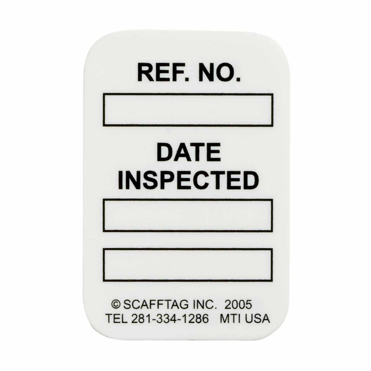 MicroTag Date Inspected Inserts