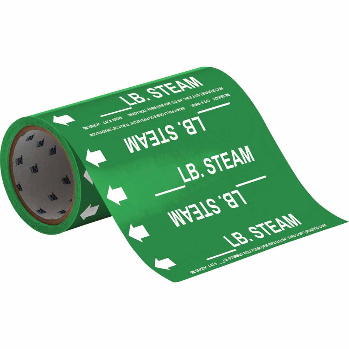 ____LB. STEAM Roll Form Pipe Marker