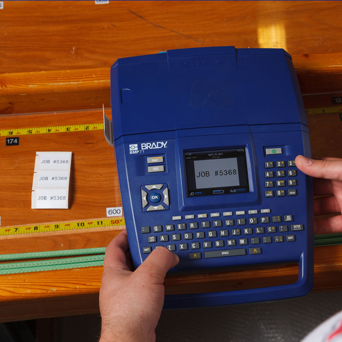 BMP71 Label Printer with Soft Case and Quick Charger 4 BMP71 Label Printer with Soft Case and Quick Charger