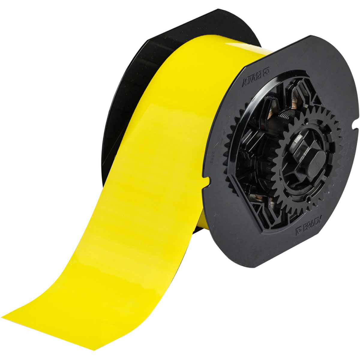 Magnetic Polyester Label Tape for B30 Printers - 2.5", Yellow