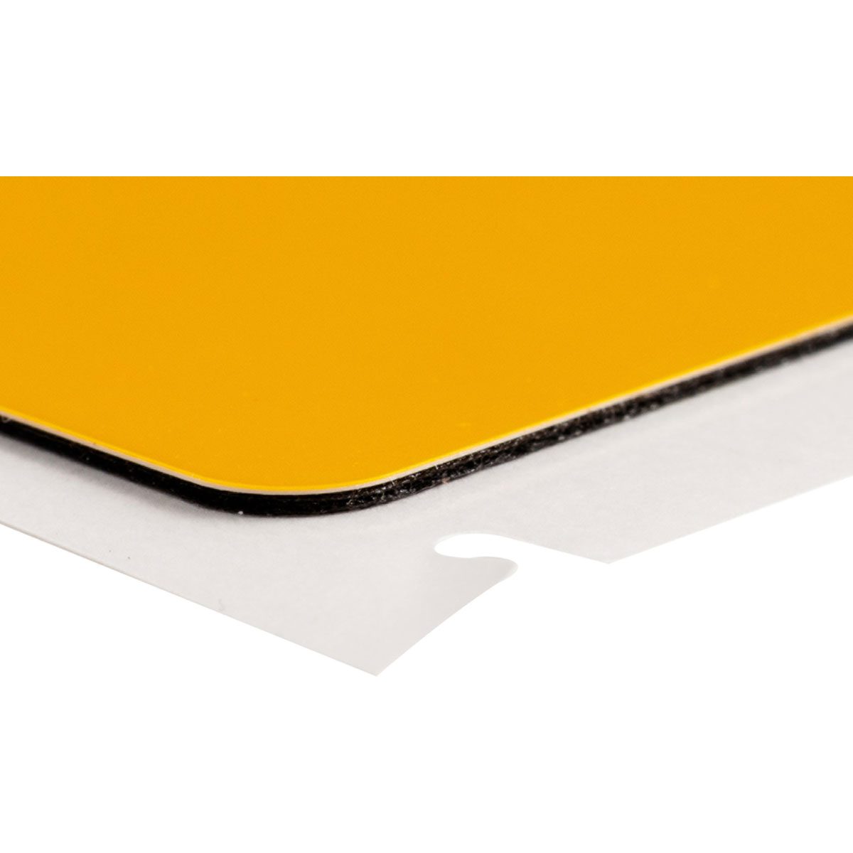 Raised Panel Labels for B30 Printers - 2.5" x 3", Yellow