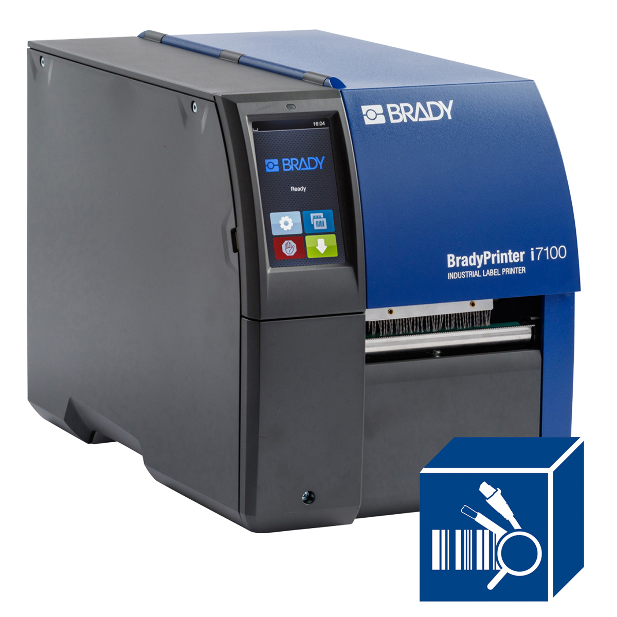 BradyPrinter i7100 with V4500 Barcode Scanner and Software Kit