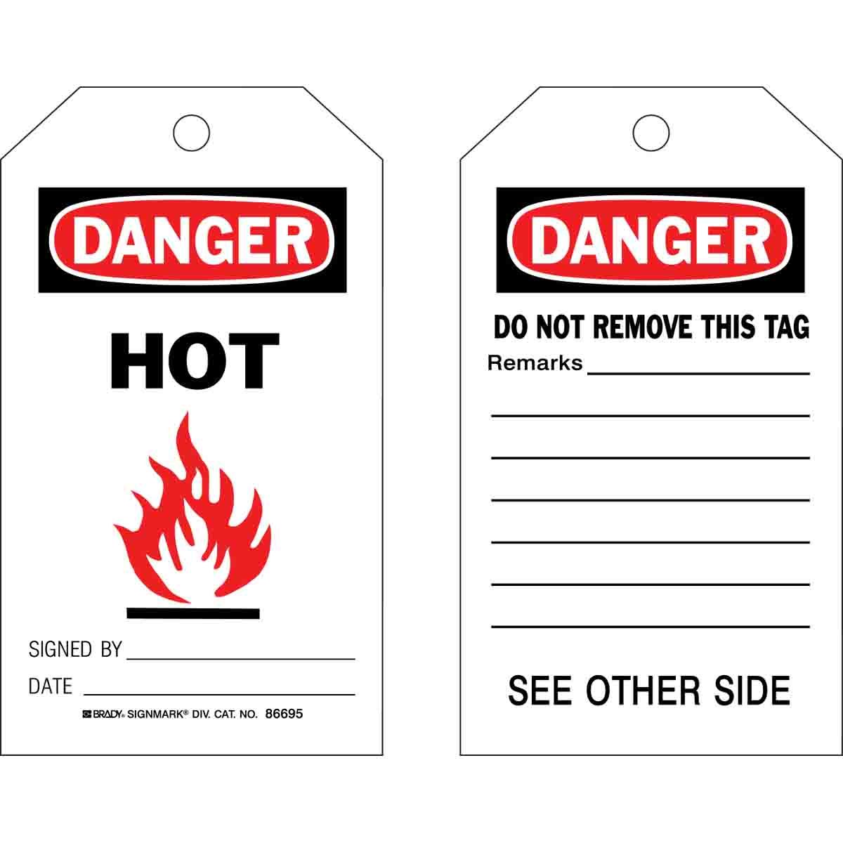 Accident Prevention Tags - HOT