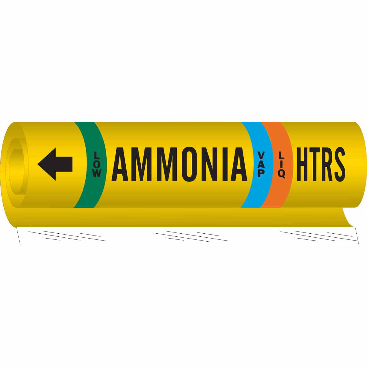 HTRS VAP AMMONIA LOW Pipe Marker