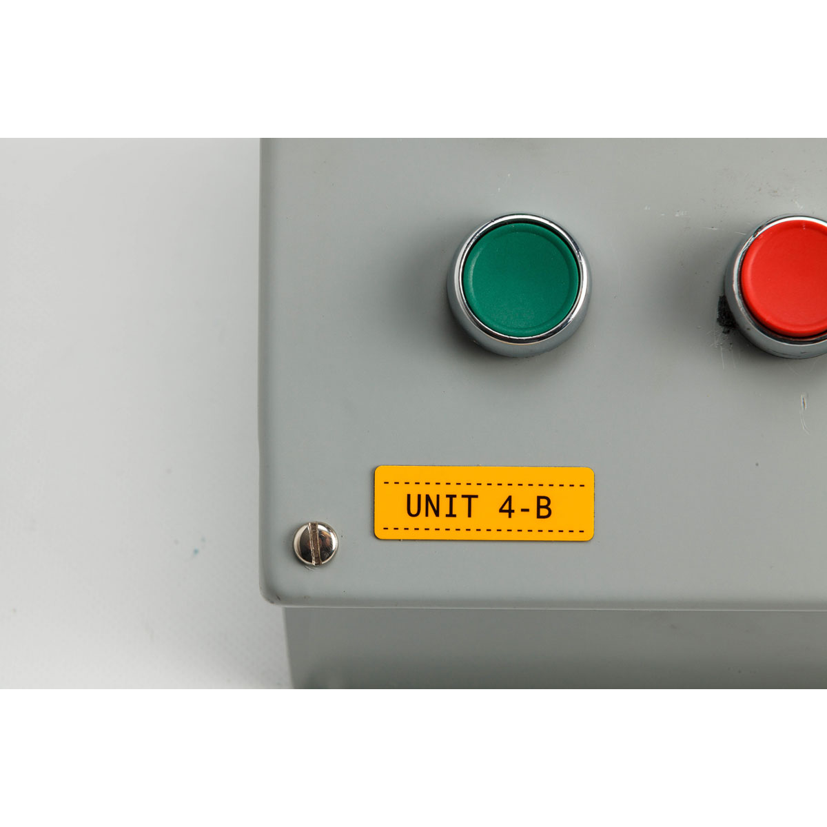 Raised Panel Labels, Rectangular, for 3" Core Printers - 1" x 3", Yellow 3 Raised Panel Labels, Rectangular, for 3" Core Printers - 1" x 3", Yellow