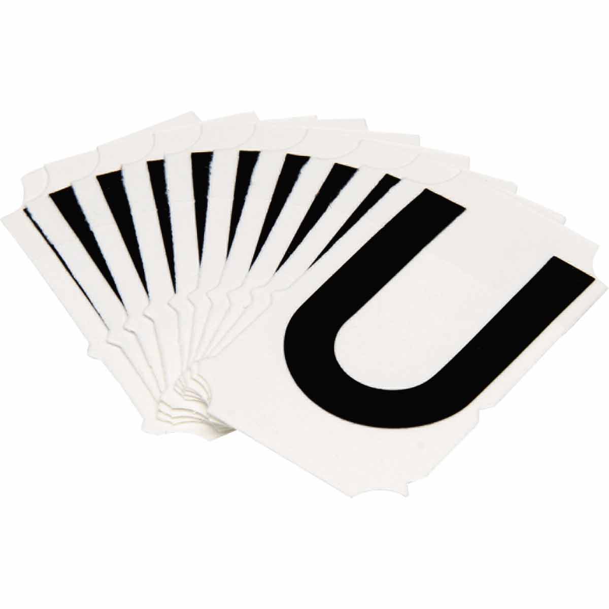 2" Black Gothic Font Quik-Align Self-Spacing Numbers and Letters