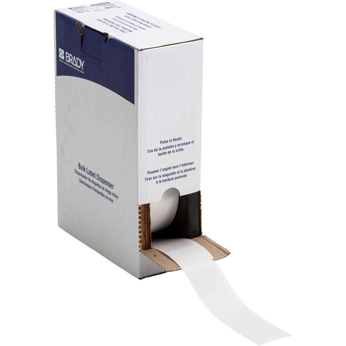 Self-Laminating Vinyl Wrap Around Wire and Cable Labels, Bulk, for M6 M7 Printers - 6" x 1.5"