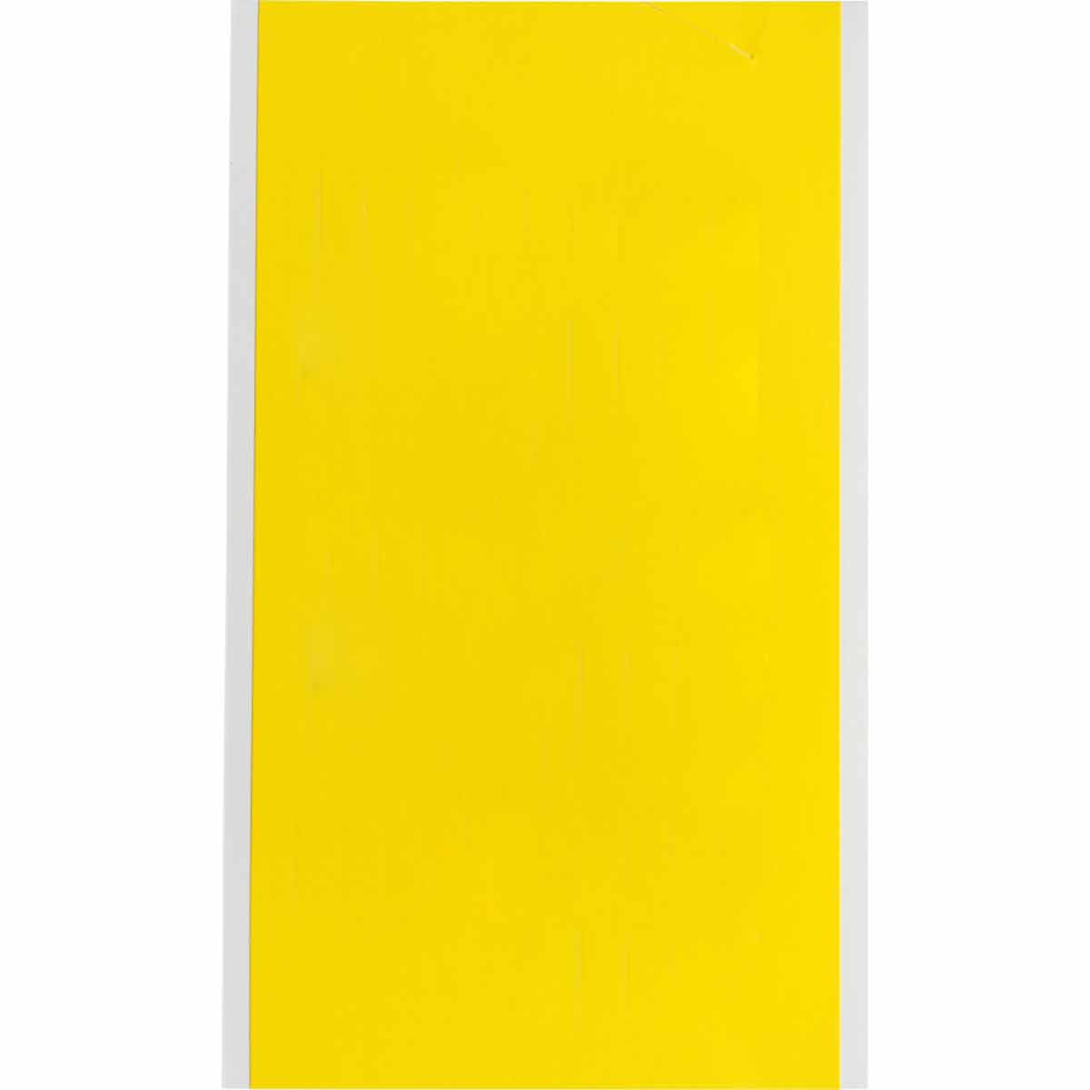 6" Character Height Black on Yellow Repositionable Numbers and Letters