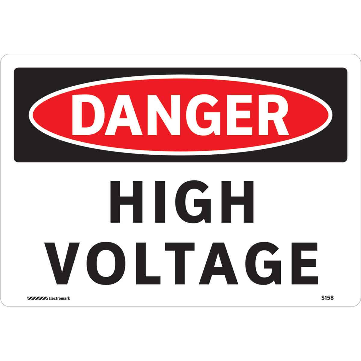 DANGER High Voltage Sign