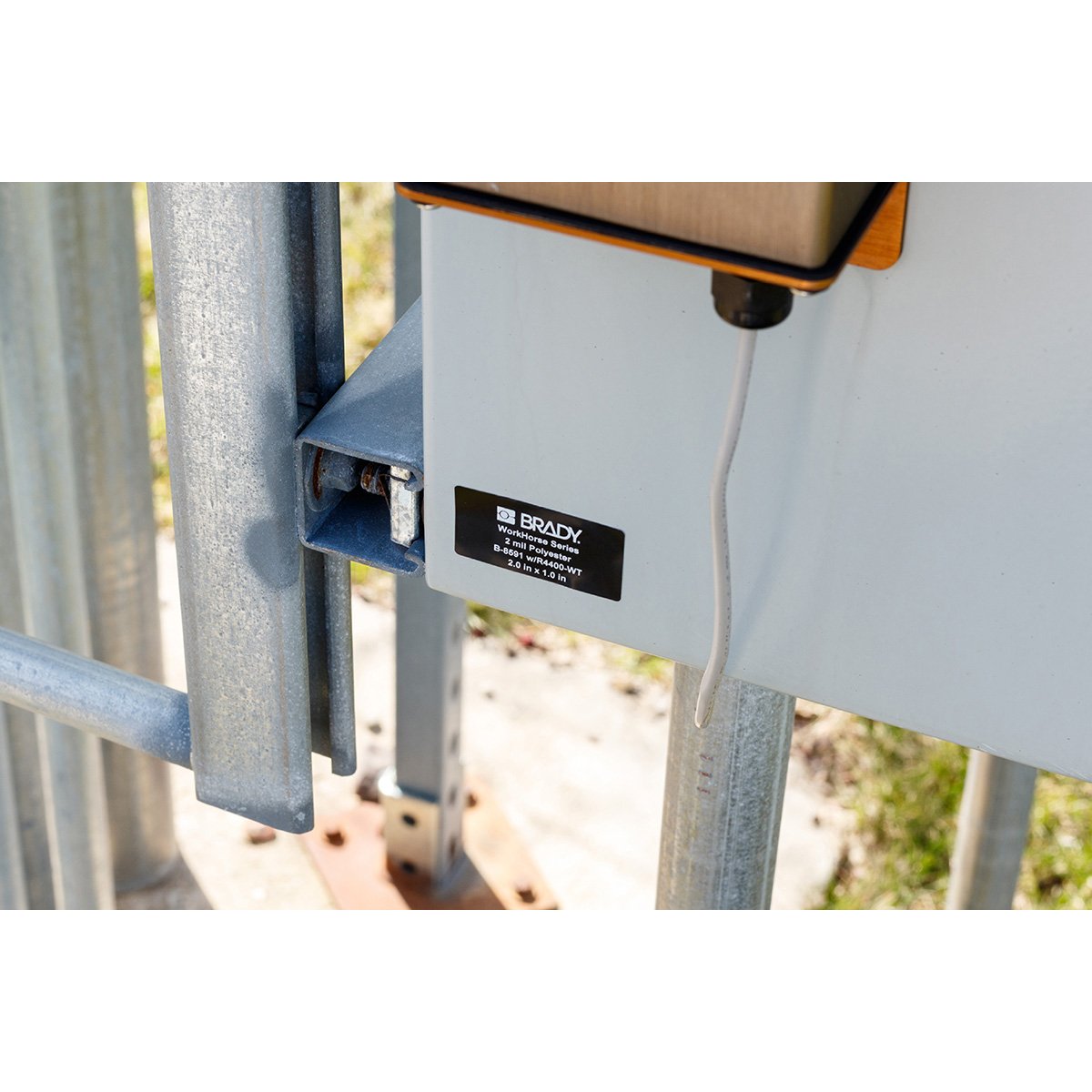 All Weather Permanent Adhesive Polyester Labels for B33 Printers - 0.25" x 0.25", Black