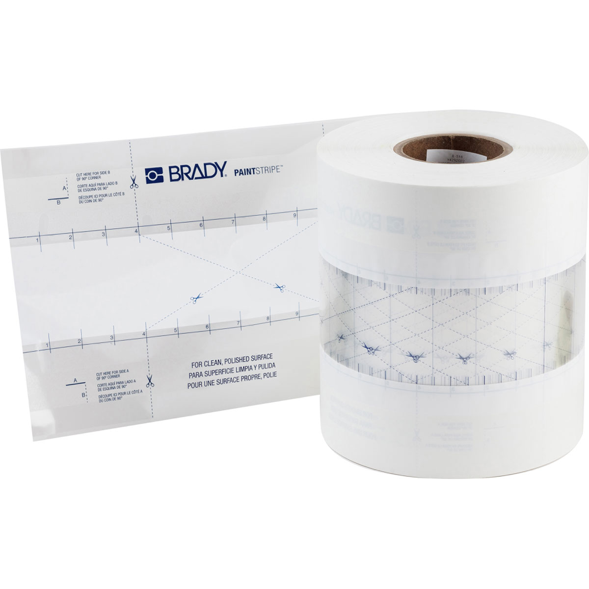 PaintStripe™ Floor Marking Stencil - Low Adhesion