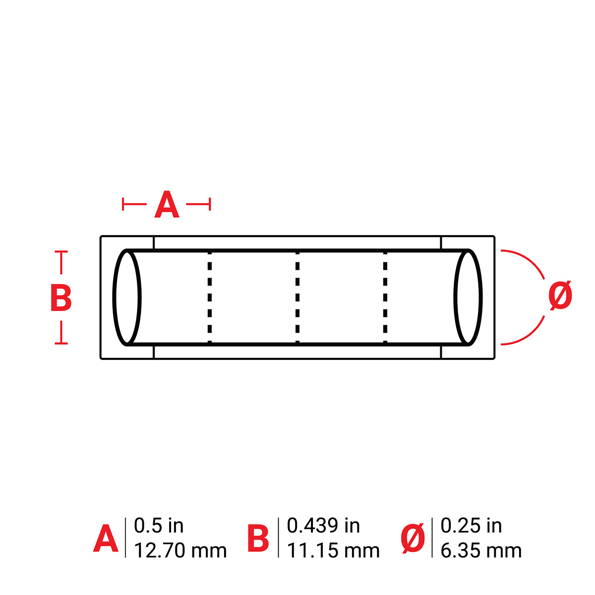 PermaSleeve Low Smoke Zero Halogen Heat Shrink Labels, 1/4 Dia, for 3" Core Printers - 0.5", Yellow 5 PermaSleeve Low Smoke Zero Halogen Heat Shrink Labels, 1/4 Dia, for 3" Core Printers - 0.5", Yellow