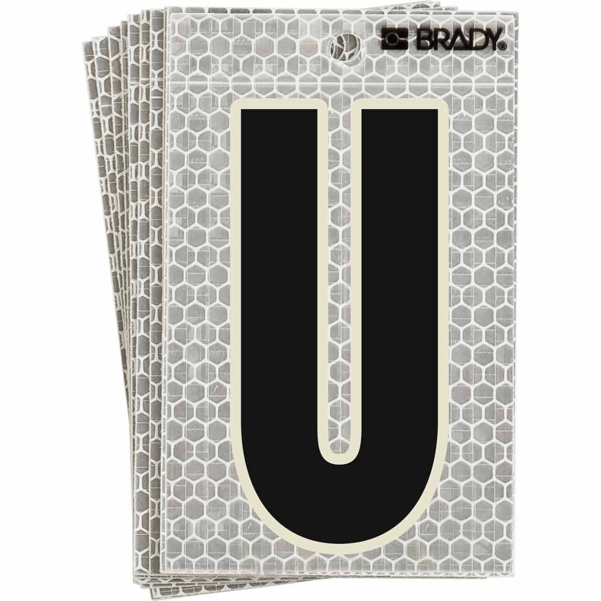 3" Glow in the Dark Ultra Reflective Numbers and Letters