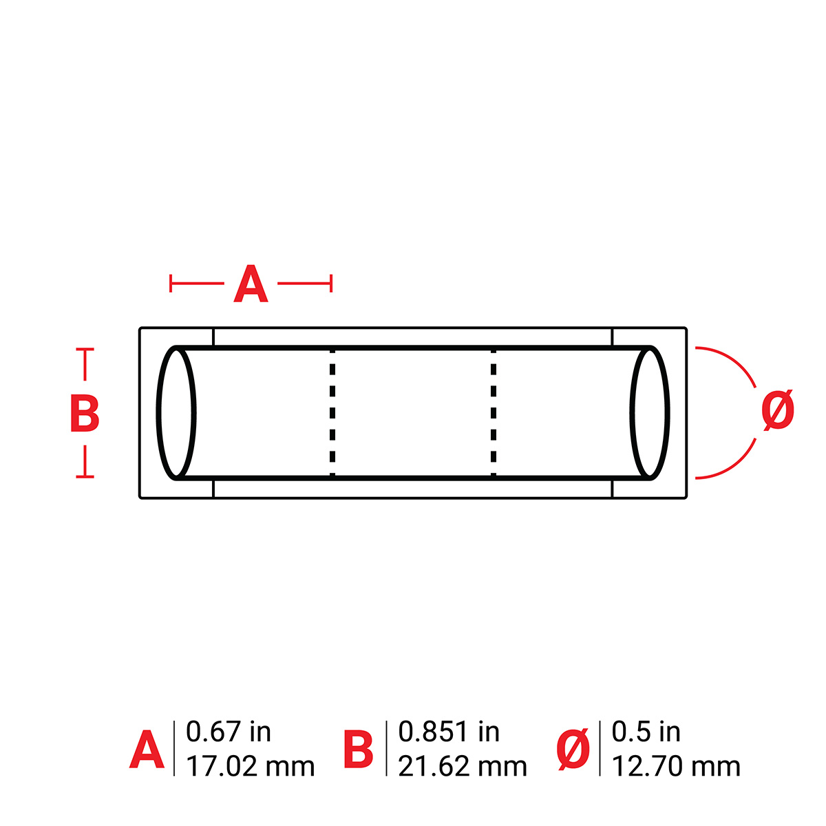 3" Core PermaSleeve Heatex Polyolefin 6 to 1 Gauge Wire Marking Sleeves