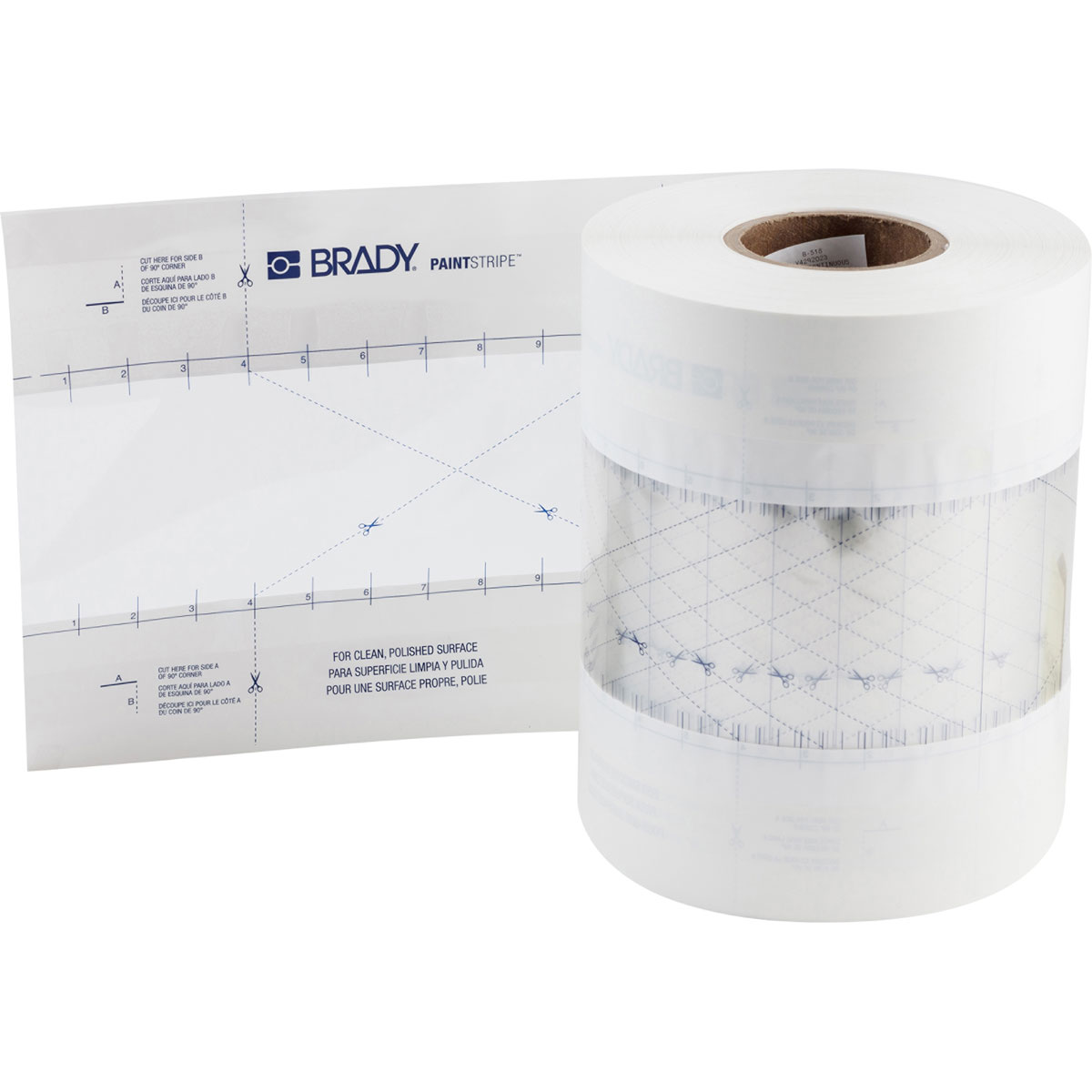 PaintStripe™ Floor Marking Stencil - Low Adhesion