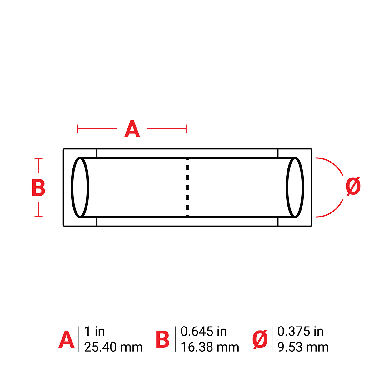 PermaSleeve Heat Shrink Wire and Cable Labels, 3/8" Dia, for 3" Core Printers - 1", Gray, Double-Sided 5 PermaSleeve Heat Shrink Wire and Cable Labels, 3/8" Dia, for 3" Core Printers - 1", Gray, Double-Sided